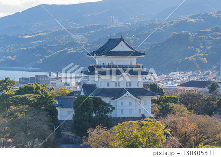美しい日本の小田原城の風景 130305311
