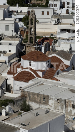 Traditional mediterranean town 130305574