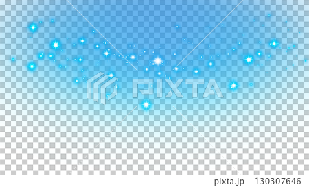 Blue starry background with sparkles transparent effect Blue starry background with sparkles transparent effect 130307646