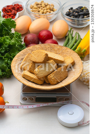 ローカーボダイエット　おからクッキー　計量 130308674