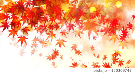 紅葉　もみじ　秋　背景	 130309742