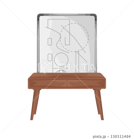 Illustration of Whiteboard 130311484