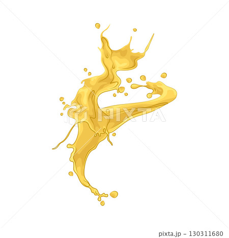 Illustration of Lemon splash Illustration of Lemon splash 130311680