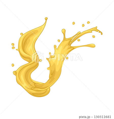 Illustration of Lemon splash Illustration of Lemon splash 130311681