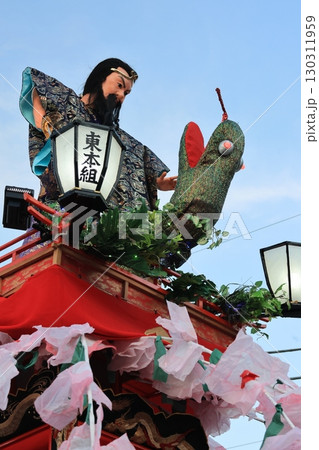 さいたま市の砂八雲神社の万灯祭り さいたま市の砂八雲神社の万灯祭り 130311959