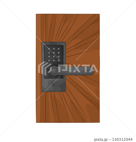 Illustration of Smart Door lock Illustration of Smart Door lock 130312044