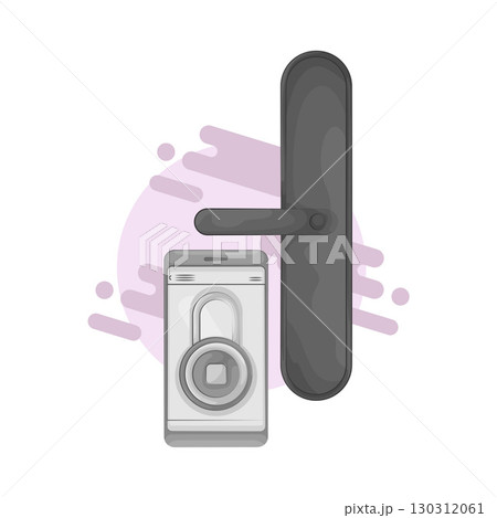 Illustration of Door lock 130312061