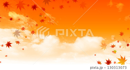 秋　紅葉　風景　背景	 130313073