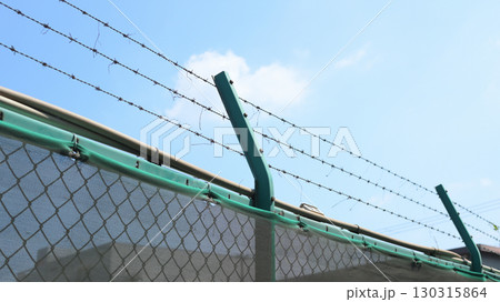 フェンス 規制エリア フェンス 規制エリア 130315864