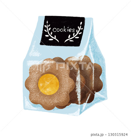 オレンジジャムのチョコクッキー 130315924