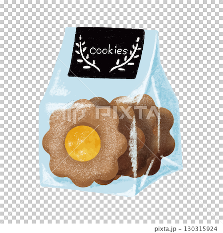 オレンジジャムのチョコクッキー 130315924