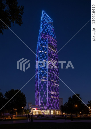 【AI生成】近未来の高層建築物 9647329 130316419
