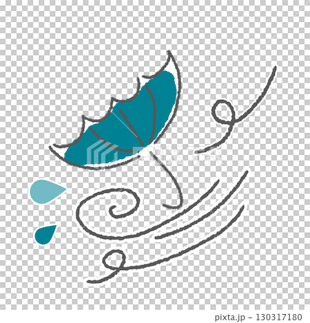 手描き 強風でひっくり返った傘のイラスト 手描き 強風でひっくり返った傘のイラスト 130317180