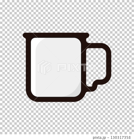 馬克杯、露營杯插圖圖示(廚房、工具、戶外材料) 馬克杯、露營杯插圖圖示(廚房、工具、戶外材料) 130317358