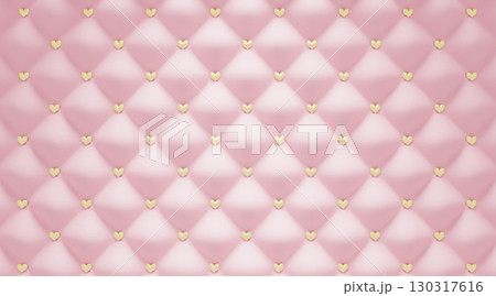 キルティング背景(ハート・ピンク) キルティング背景(ハート・ピンク) 130317616