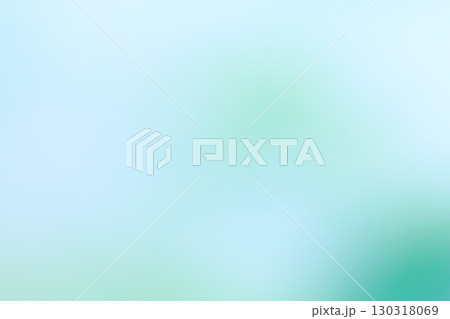 緑、青色系くすみカラー　ふんわりな抽象的背景 130318069