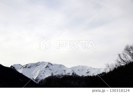 冬の谷川岳 130318124