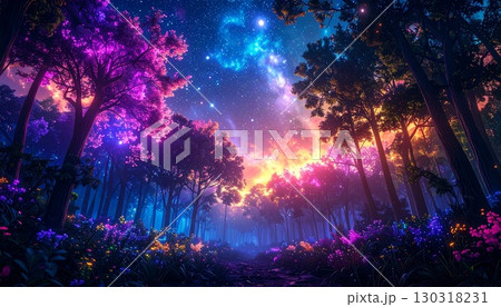 Enchanted Nebula Forest 130318231