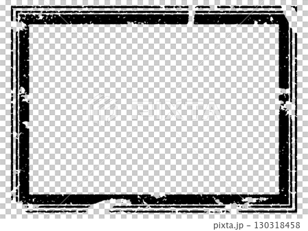 Faded black vintage frame 130318458