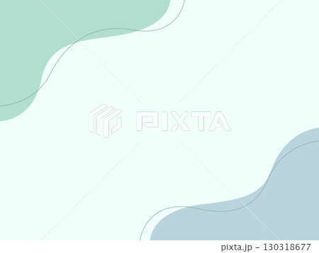 シンプルな流体シェイプ背景 130318677