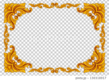 baroque frame for design 130318917