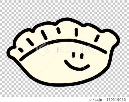 シンプルでかわいい餃子のイラスト 基本の包み方 笑顔 キャラクター 食べ物・中華料理素材 シンプルでかわいい餃子のイラスト 基本の包み方 笑顔 キャラクター 食べ物・中華料理素材 130319086