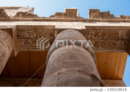 Ancient ruins of Karnak Temple in Luxor, Egypt 130319618
