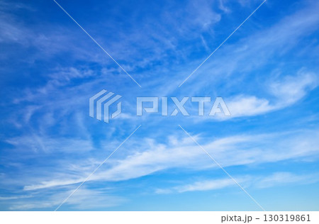 Sky Replacement Blue Sky And  Wavey Clouds 130319861