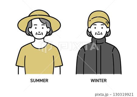 季節毎のコーディネート 季節毎のコーディネート 130319921