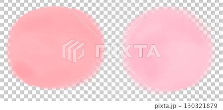 Warm pink background speech bubble frame 130321879