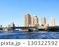 東京都浅草　水上バスからの東京都市景観 130322592