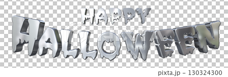 3DCG text "Happy Halloween" Happy Halloween 130324300