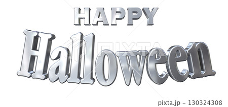 3DCG文字「Happy Halloween」ハッピーハロウィン 3DCG文字「Happy Halloween」ハッピーハロウィン 130324308