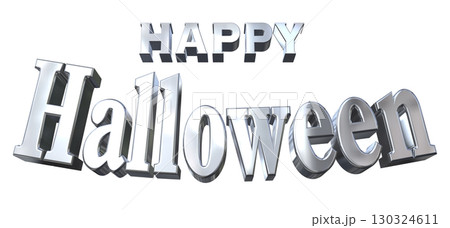 3DCG文字「Happy Halloween」ハッピーハロウィン 3DCG文字「Happy Halloween」ハッピーハロウィン 130324611