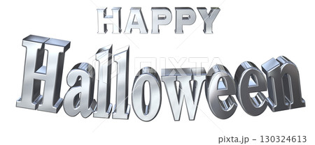 3DCG文字「Happy Halloween」ハッピーハロウィン 130324613