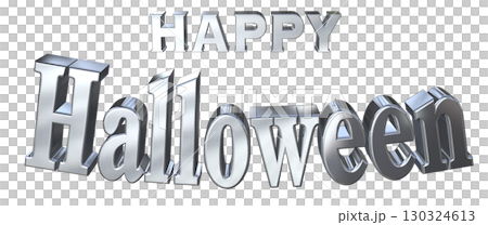 3DCG文字「Happy Halloween」ハッピーハロウィン 130324613