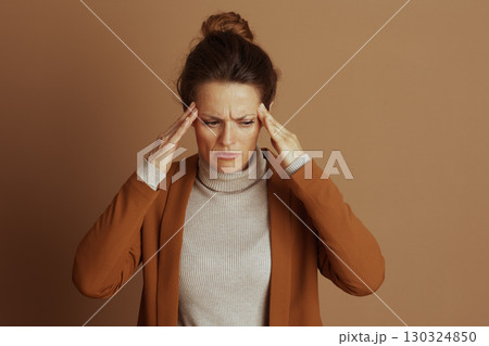 Woman Suffering from Headache or Stress 130324850