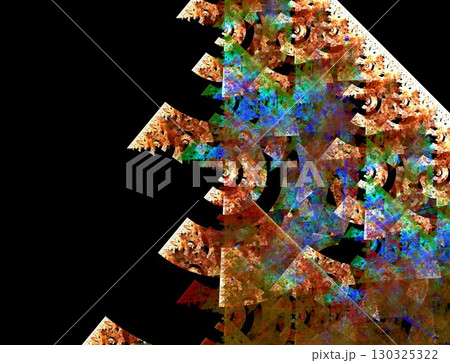 Imaginatory fractal abstract background Image 130325322