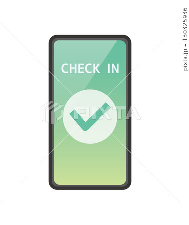 スマホ画面 チェックイン スマホ画面 チェックイン 130325936