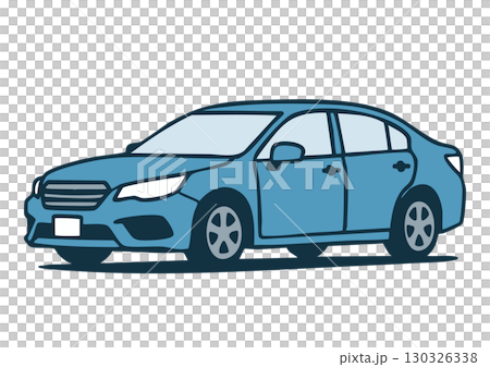 轎車的簡單圖示 轎車的簡單圖示 130326338