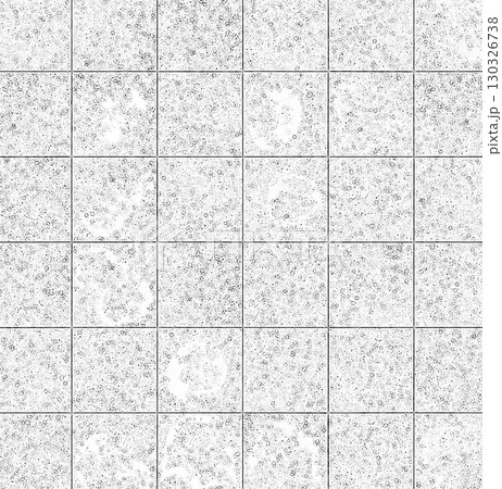 Abstract geometric pattern forming square tiles with grunge texture 130326738
