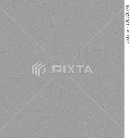 Gray stone wall forming seamless cobblestone...のイラスト素材 [130326749] - PIXTA