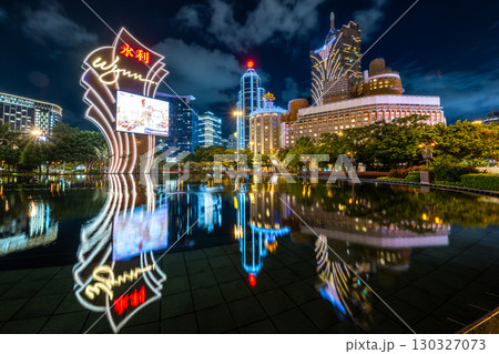 マカオの夜景 マカオの夜景 130327073