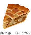 美味しそうなアップルパイ 130327927