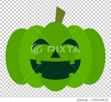 可愛的萬聖節南瓜插畫圖示插畫簡單向量素材 130328433