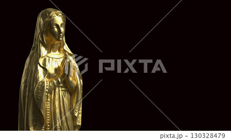 The Virgin Mary for religion or Holiday concept 3d Rendering. The Virgin Mary for religion or Holiday concept 3d Rendering. 130328479