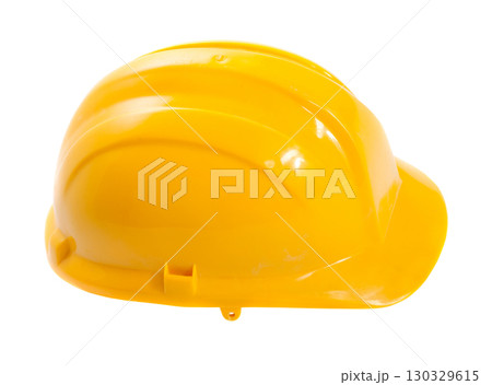 Yellow safety helmet Yellow safety helmet 130329615
