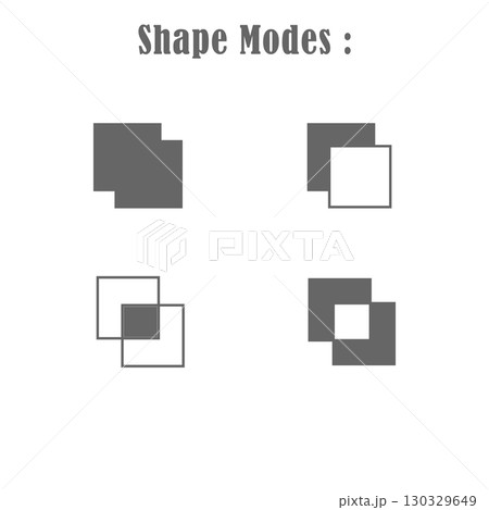 Icon shape mode: vectors illustration symbol design 130329649