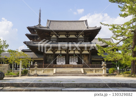 世界遺産 奈良・法隆寺の中門 130329882