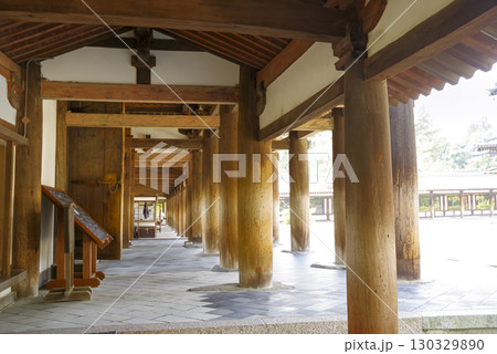 世界遺産 奈良・法隆寺の回廊 世界遺産 奈良・法隆寺の回廊 130329890